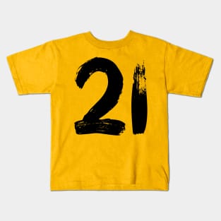 Number 21 Kids T-Shirt